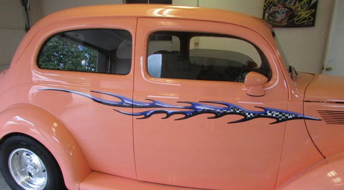 Strike Checkered Flame Vinyl Decals Cars & Trucks 3