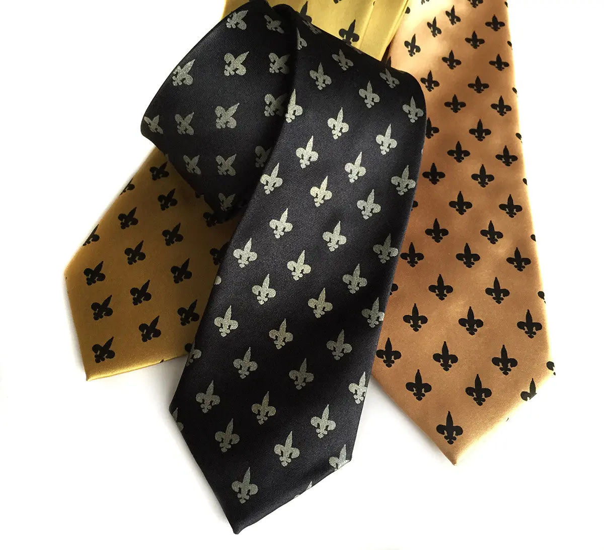 Fleur-De-Lis Necktie. French Inspired Tie 1
