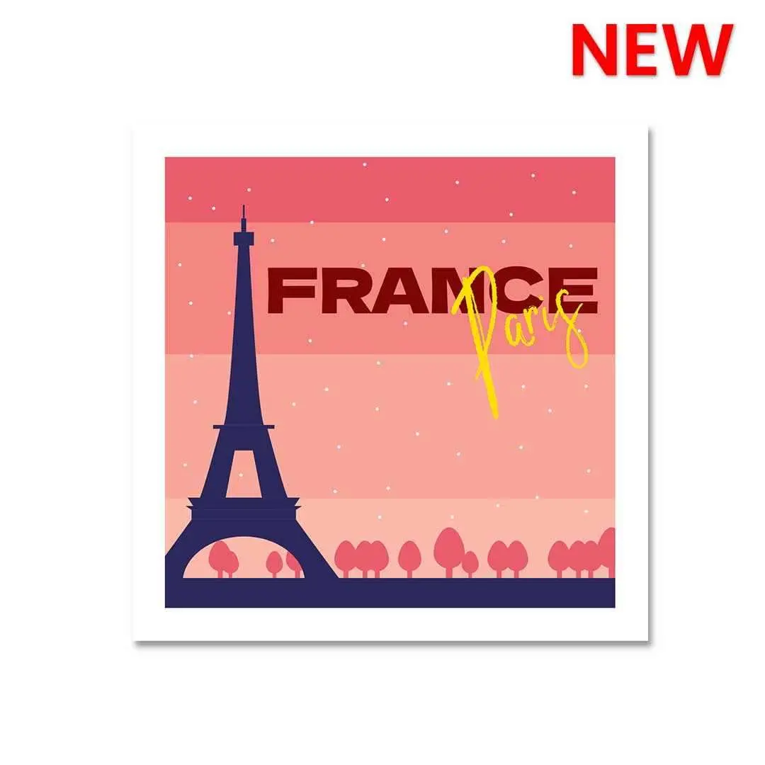 France Paris Sticker 1