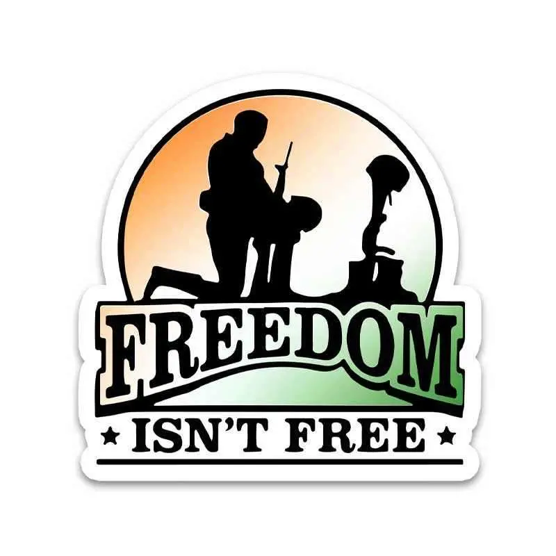 Freedom Isn't Free Bumper Sticker 2