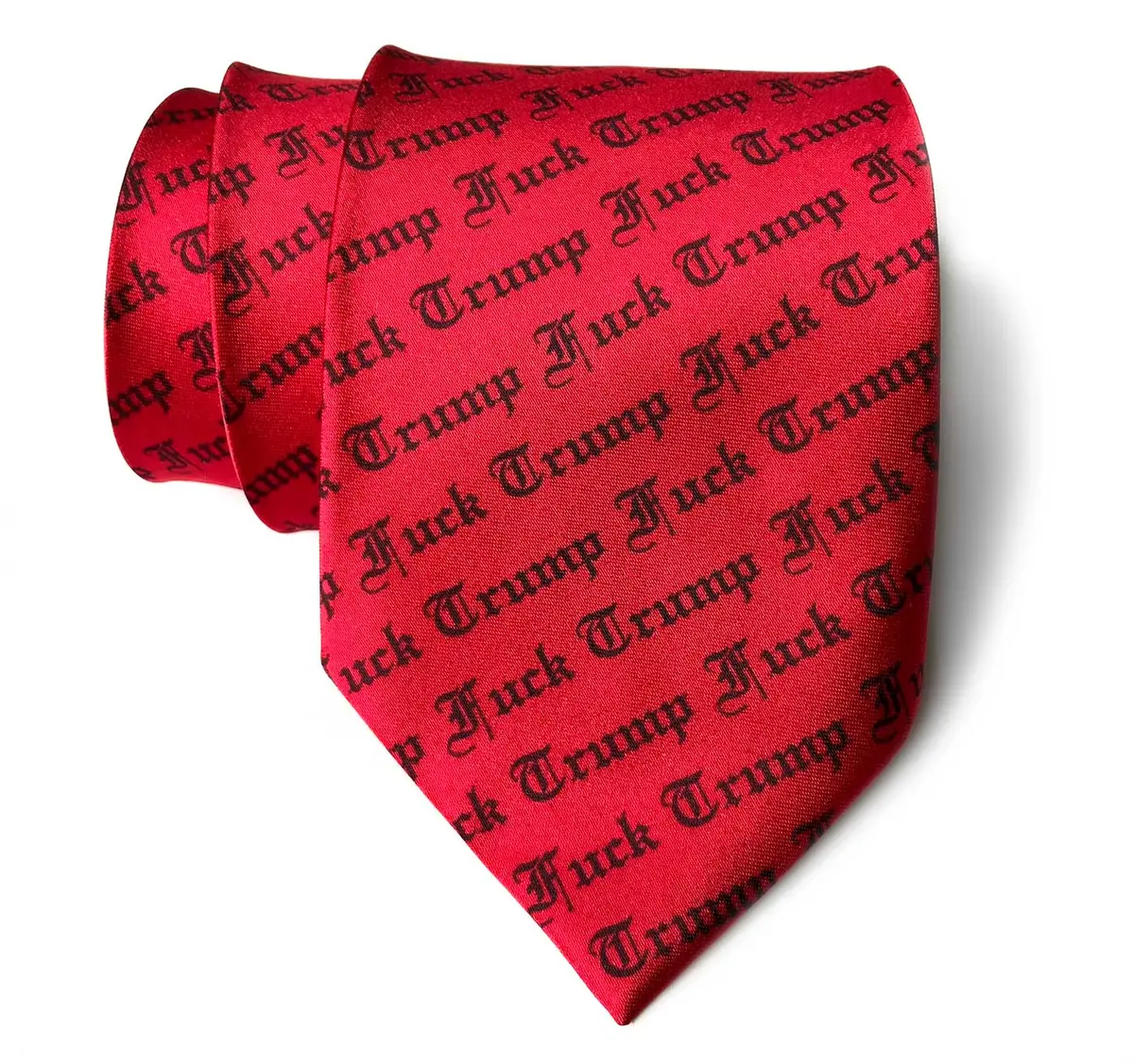 Fuck Trump Necktie, Make Red Ties Great Again 1
