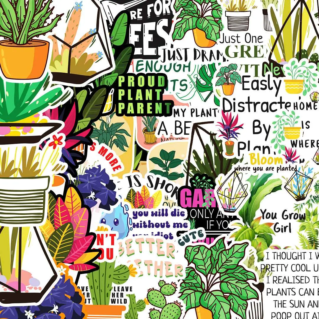 Gardening Sticker Packs [50 Sticker] 1