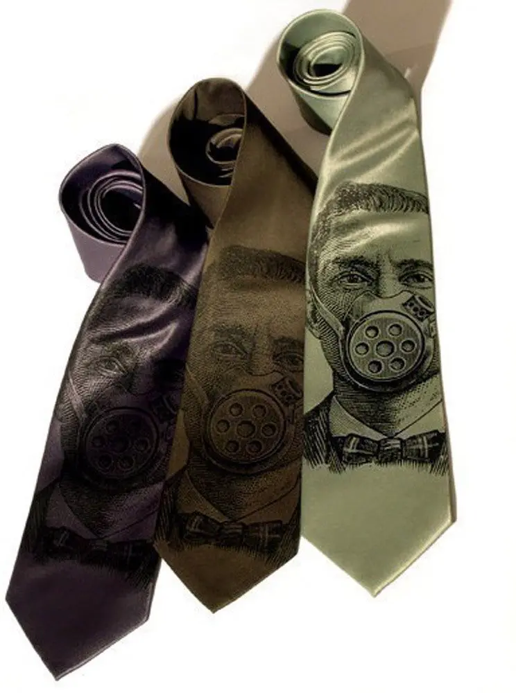 Gas Mask Necktie 1