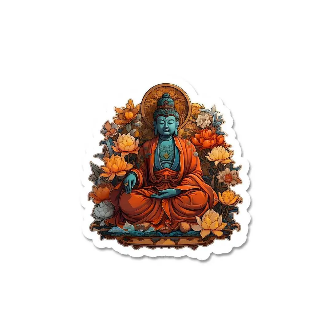Gautama Buddha Sticker 2