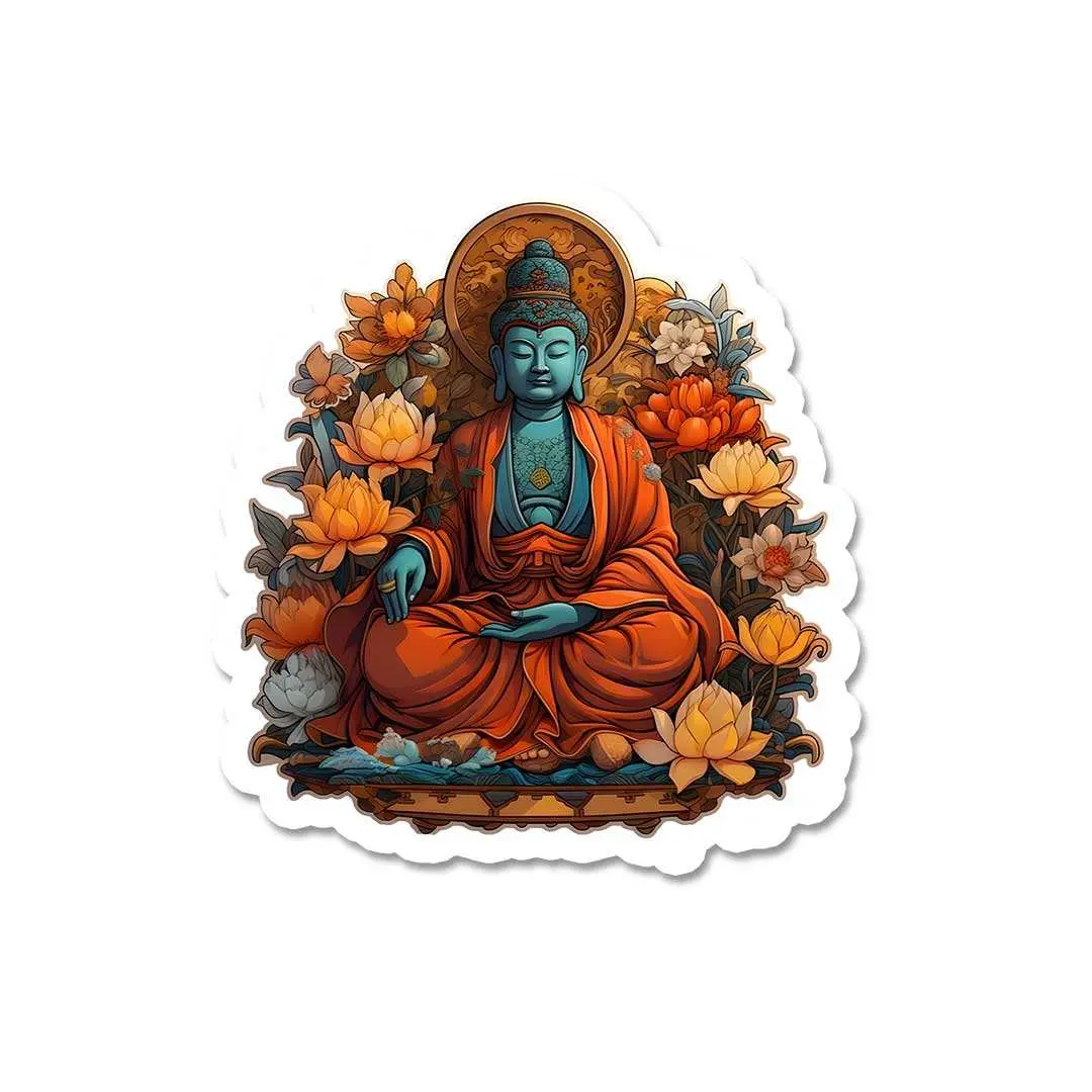 Gautama Buddha Sticker 1