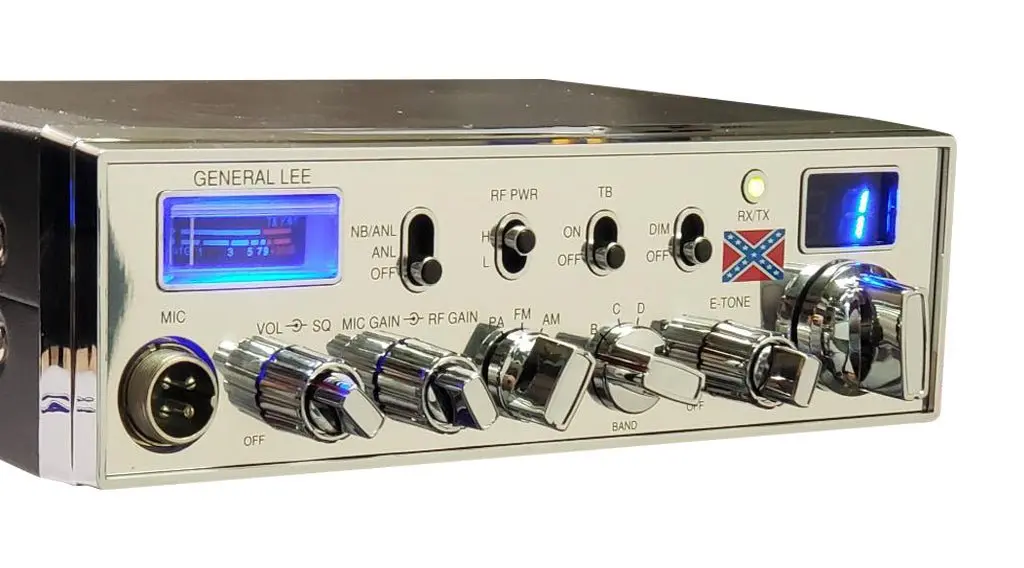 General 10 Meter Radio, Drx-9010 External Speaker, Drx-6560 4 Pin Noise Cancelling Dynamic Microphone, Combo 2