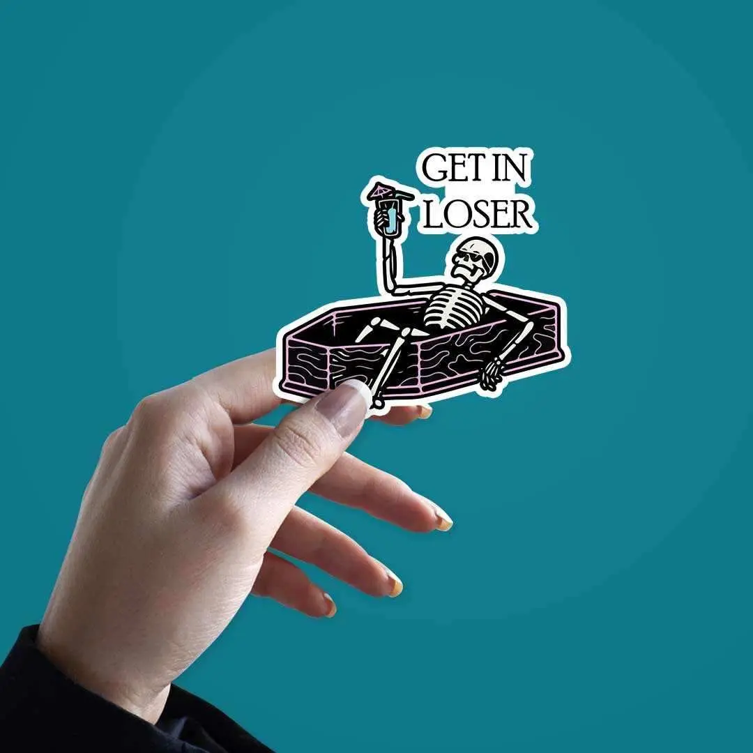 Get In Loser Sticker 2