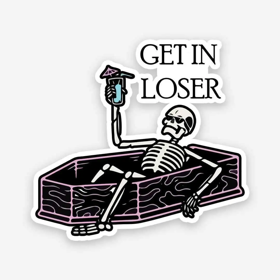 Get In Loser Sticker 1