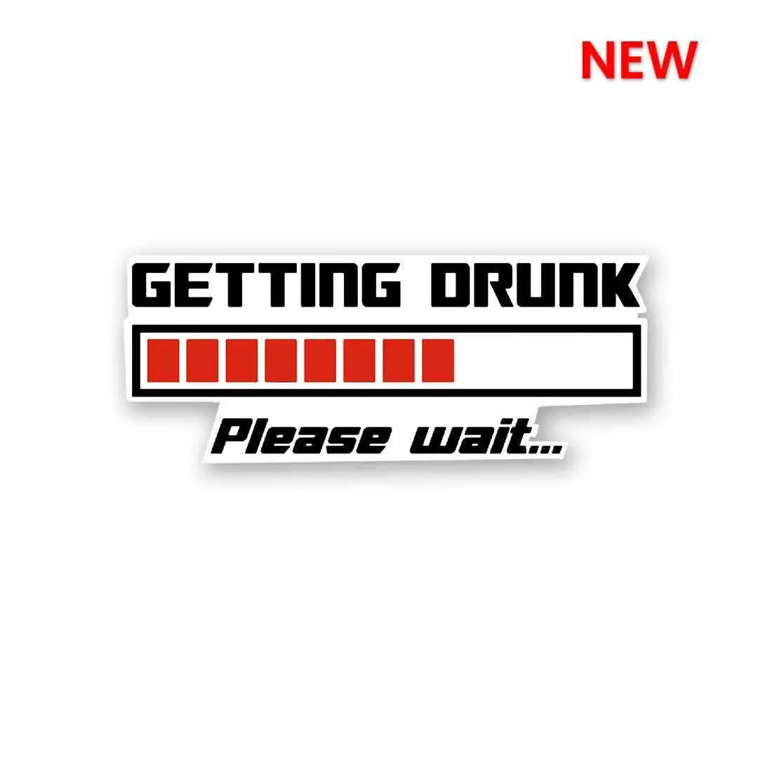 Getting Drunk Sticker 1