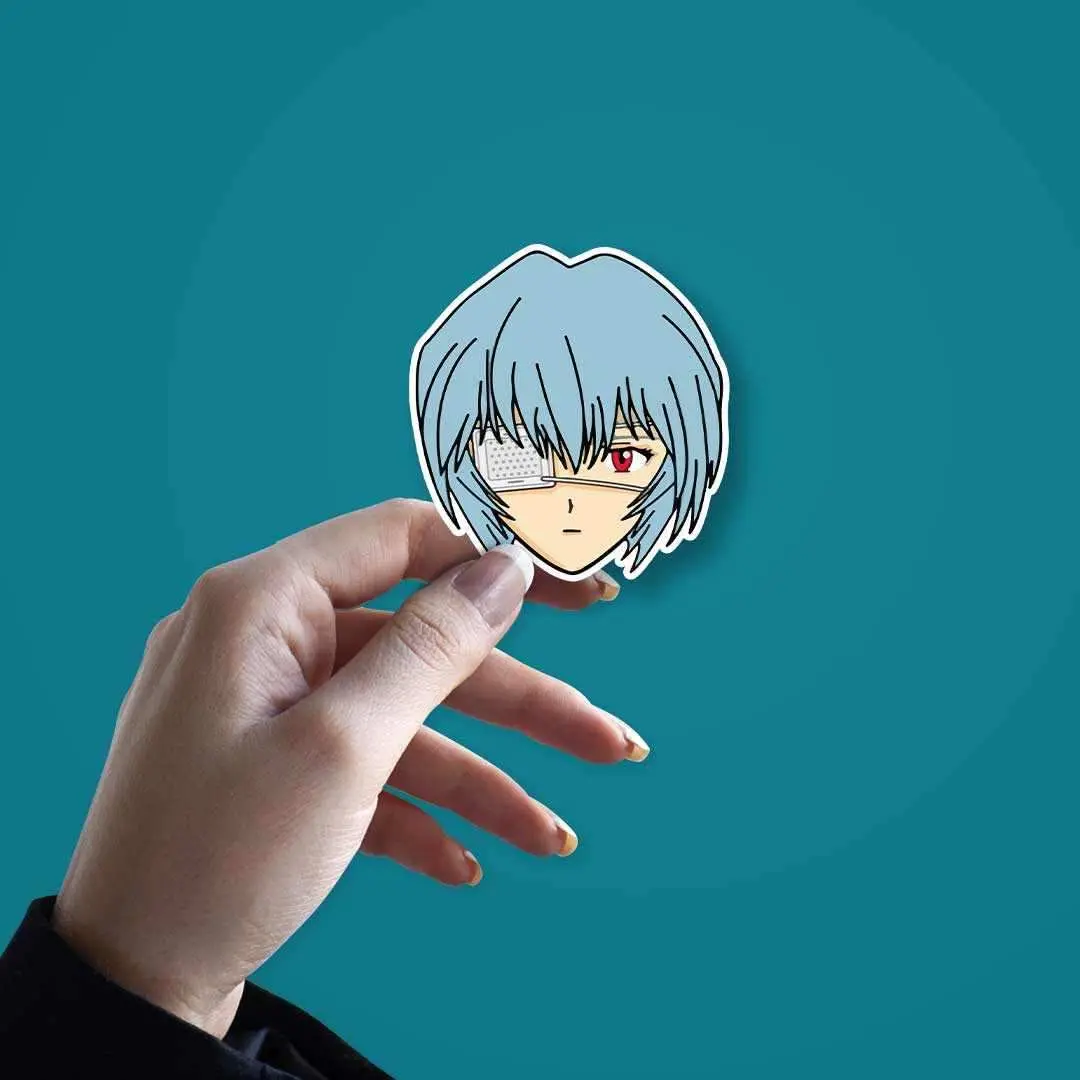 Girl With Eye Patch Sticker 2