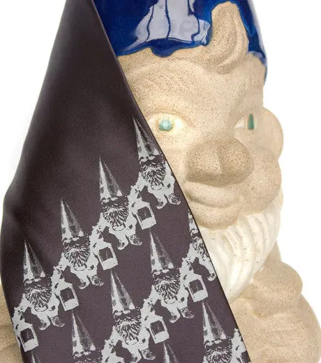 Gnome Stripe Microfiber Necktie 1