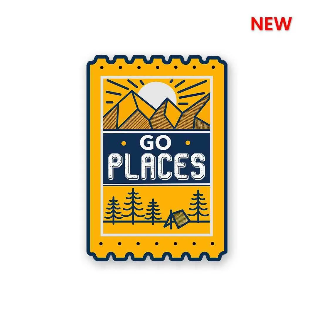 Go Places Sticker 1