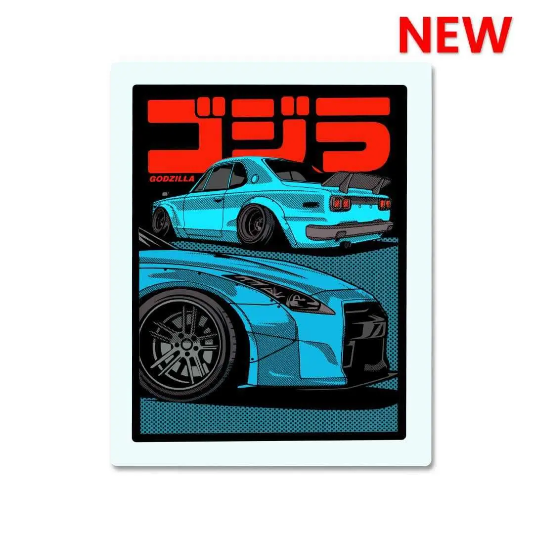 Godzilla Super Fast Sticker 1