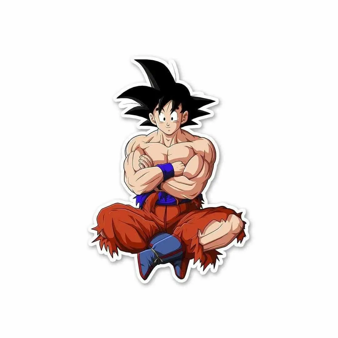 Goku - No Pain, No Gain Sticker 1