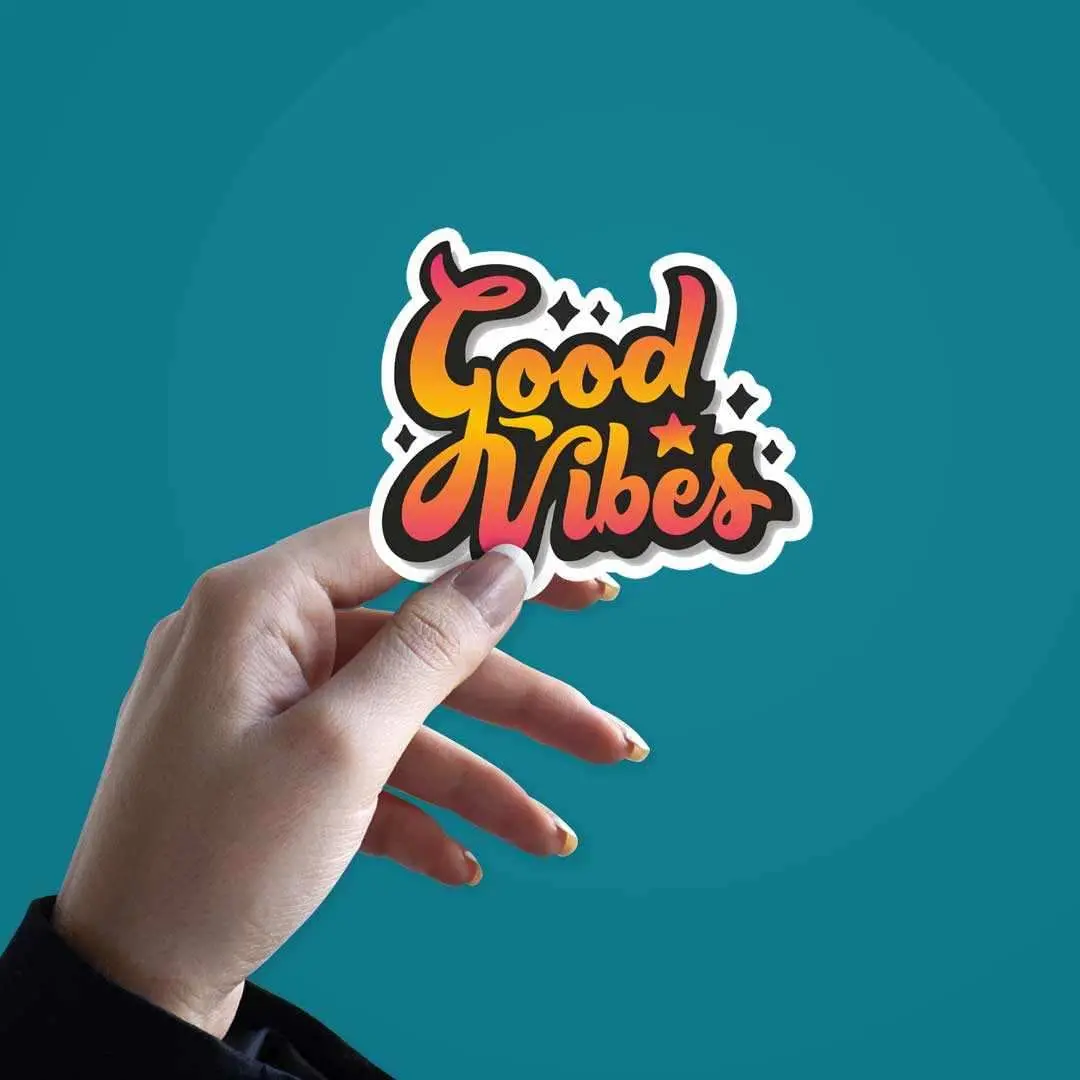 Good Vibes Sticker 2