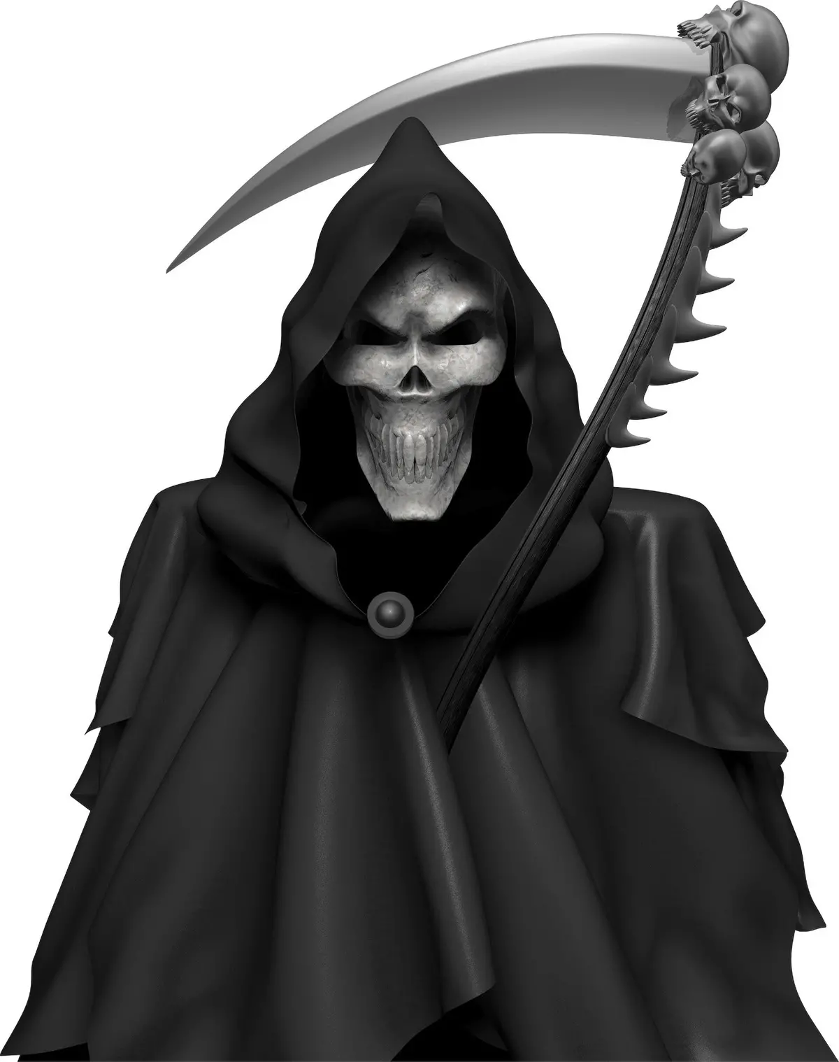 Grim Reaper Vinyl Graphics Decal For Car Hood & Truck Tailgate 1