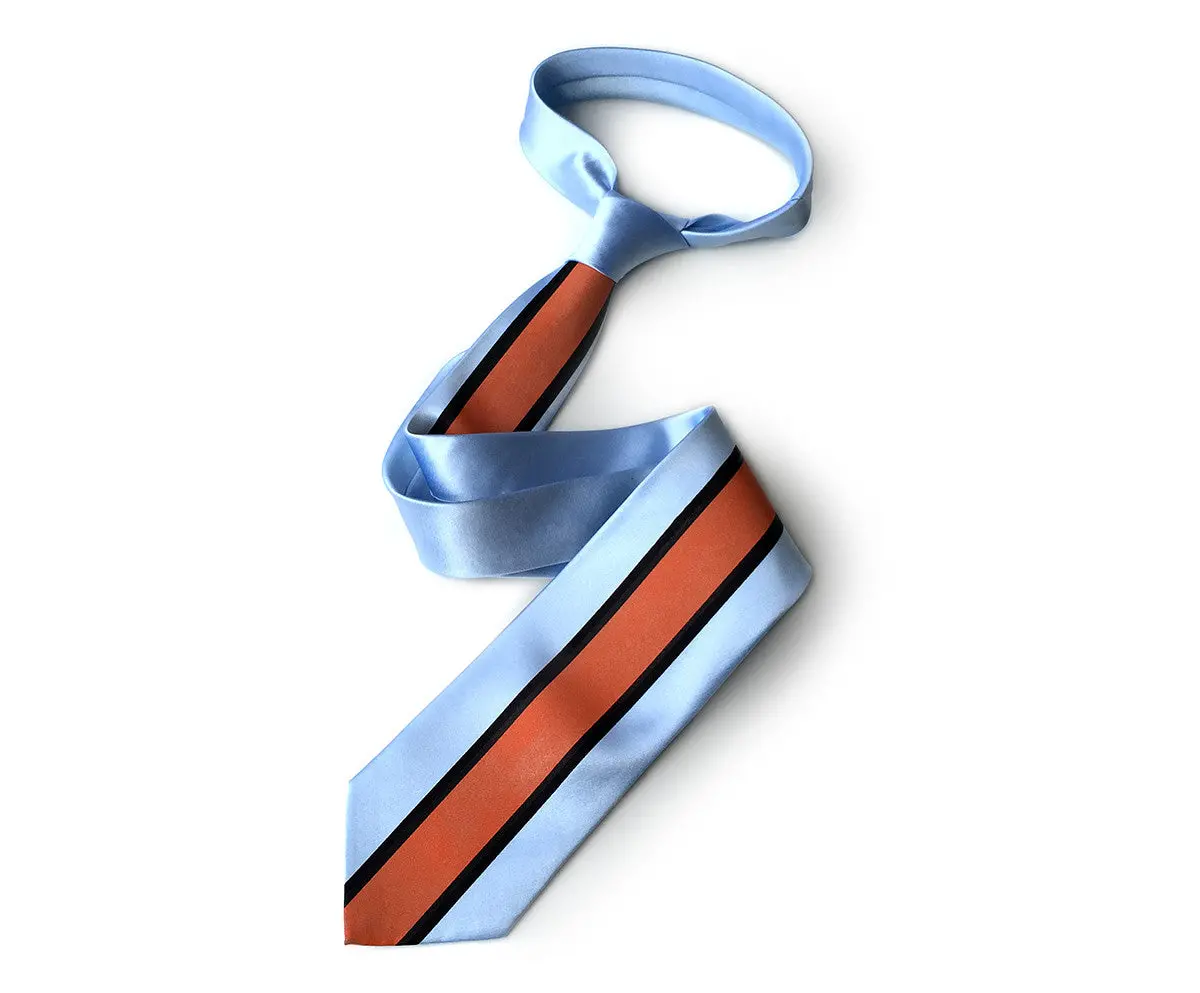 Racing Stripes Tie: Le Mans Mirage Silk Necktie 2