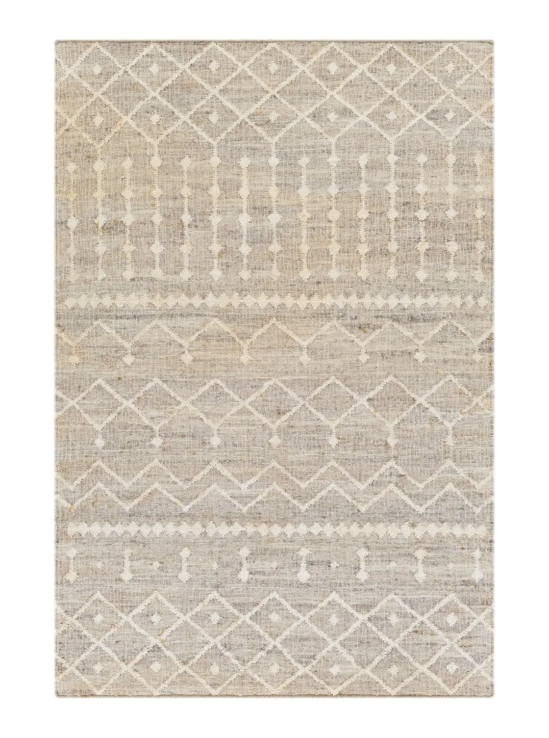 Hana Taupe Rug Swatch 1