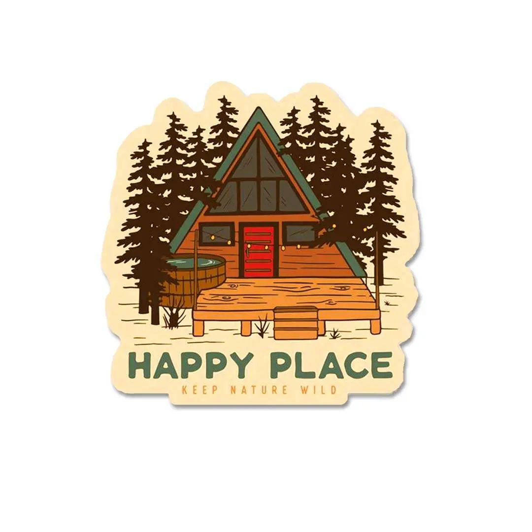 Happy Place Sticker 1