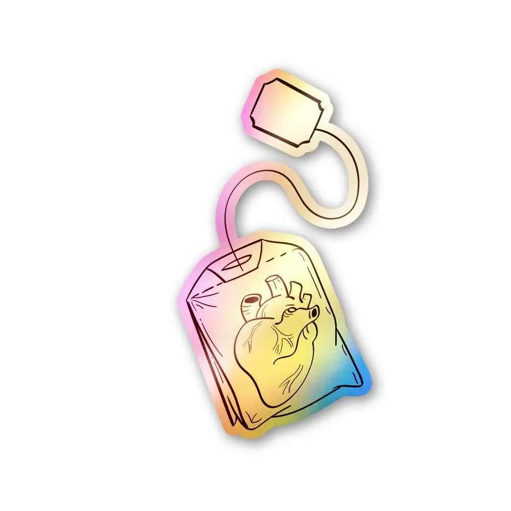 Heart Holographic Stickers 1