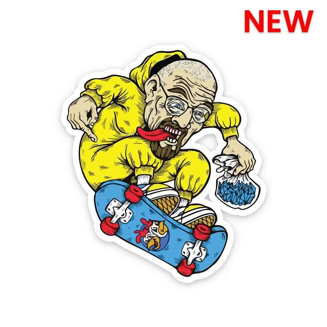 Heisenberg Skateboard Sticker 1