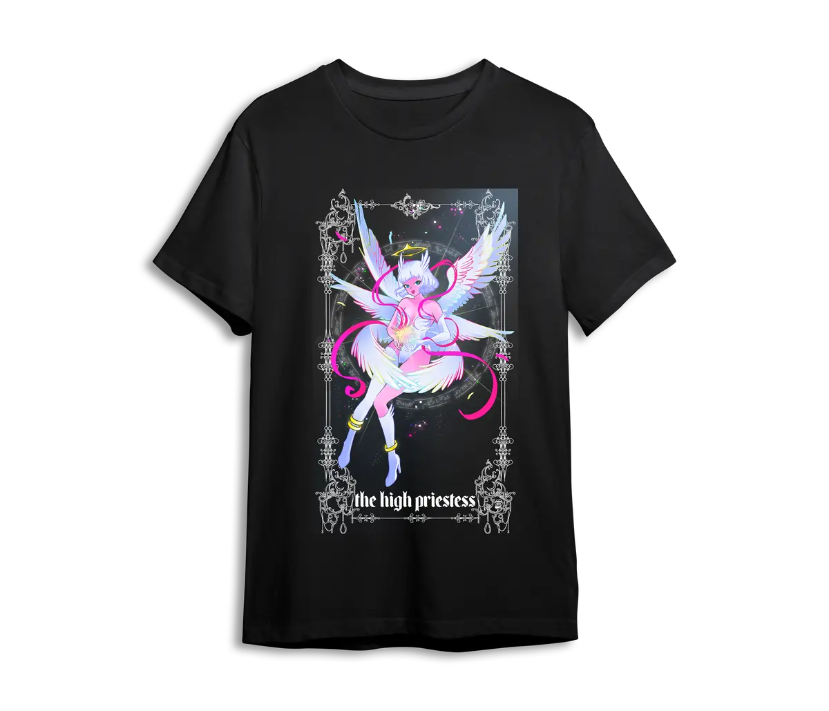 The High Priestess Tarot T-Shirt 1