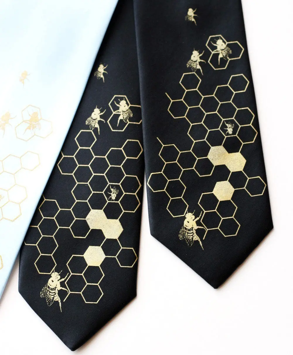 Hive Microfiber Necktie 1