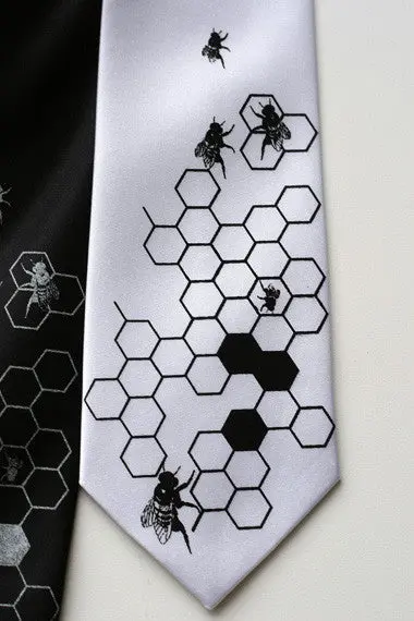 Hive Microfiber Necktie 2
