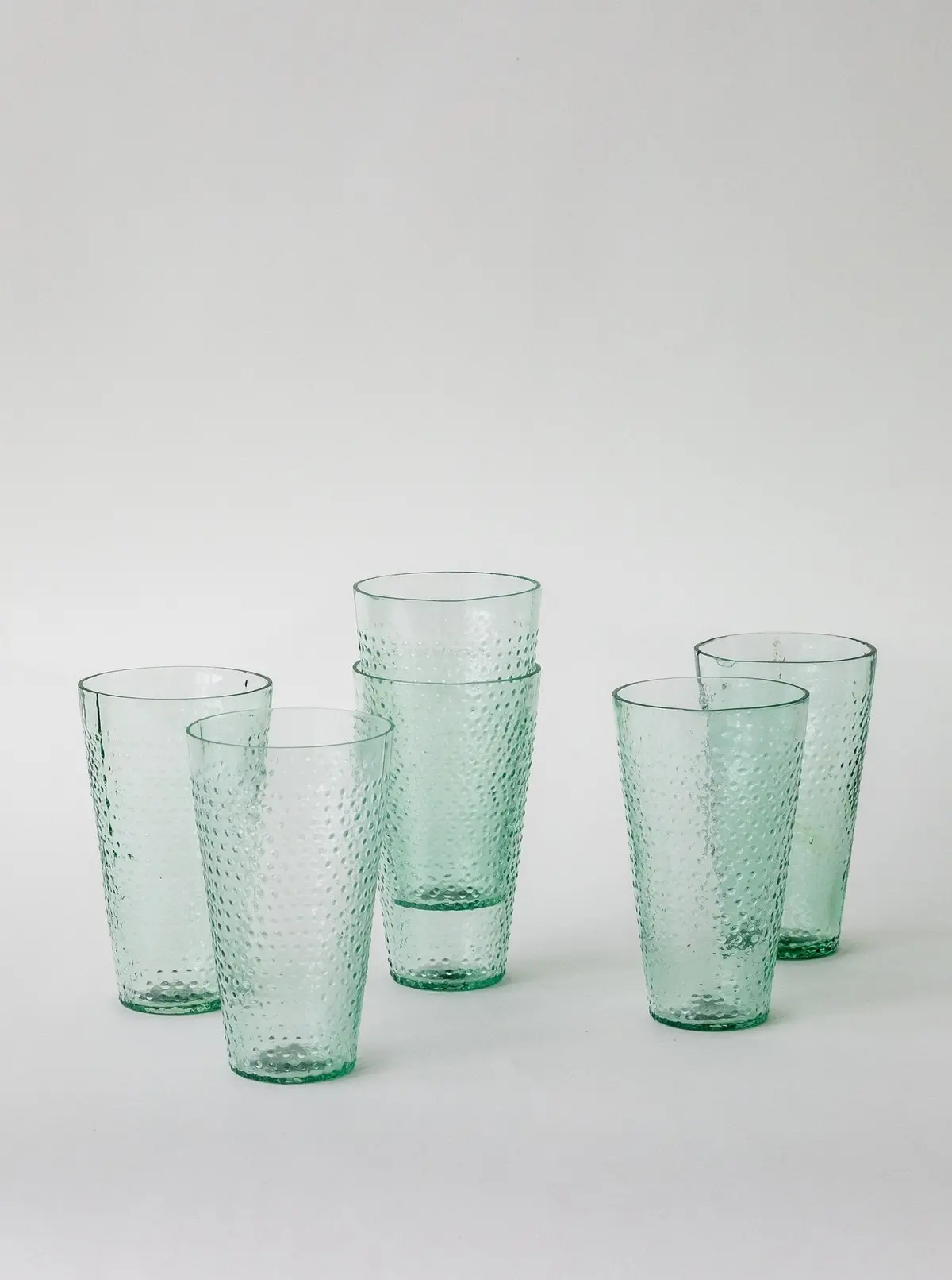 Hobnail Tall Glass 2