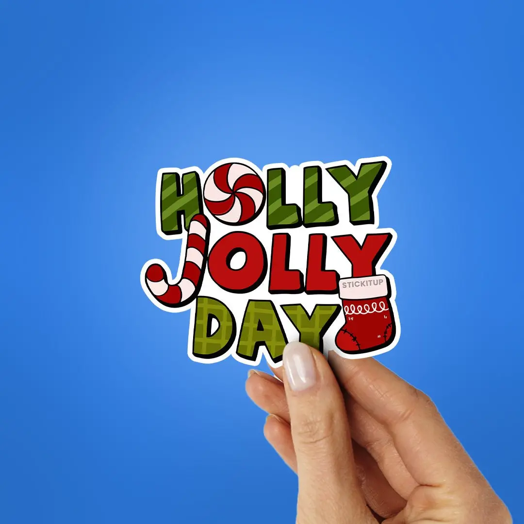 Holly Jolly Day Sticker 2