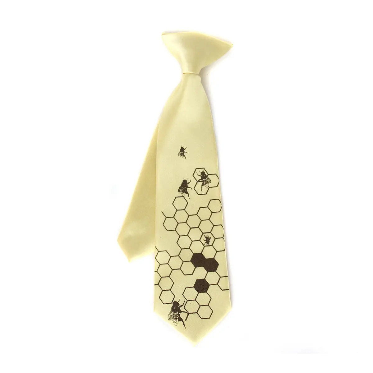 Honeybee Kids Tie. Boys Clip-On Necktie. 1