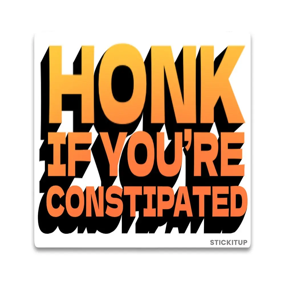 Honk If You're Bumper Sticker 2