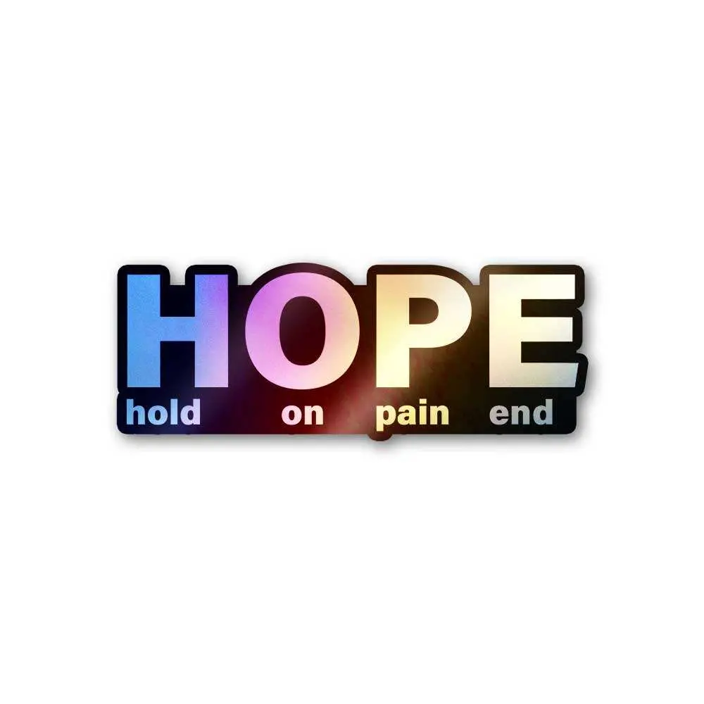 Hope Holographic Sticker 1