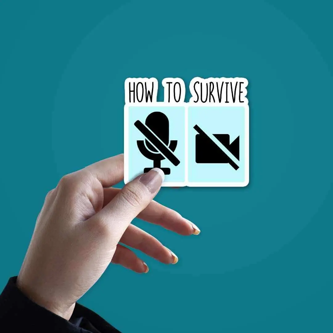 How To Survive Sticker 2
