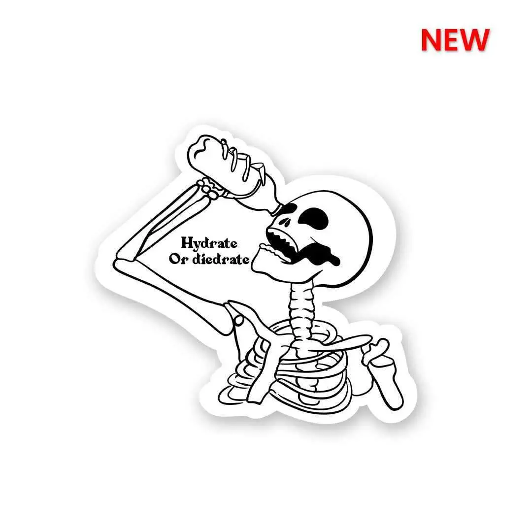 Hydrate Or Die Sticker 1