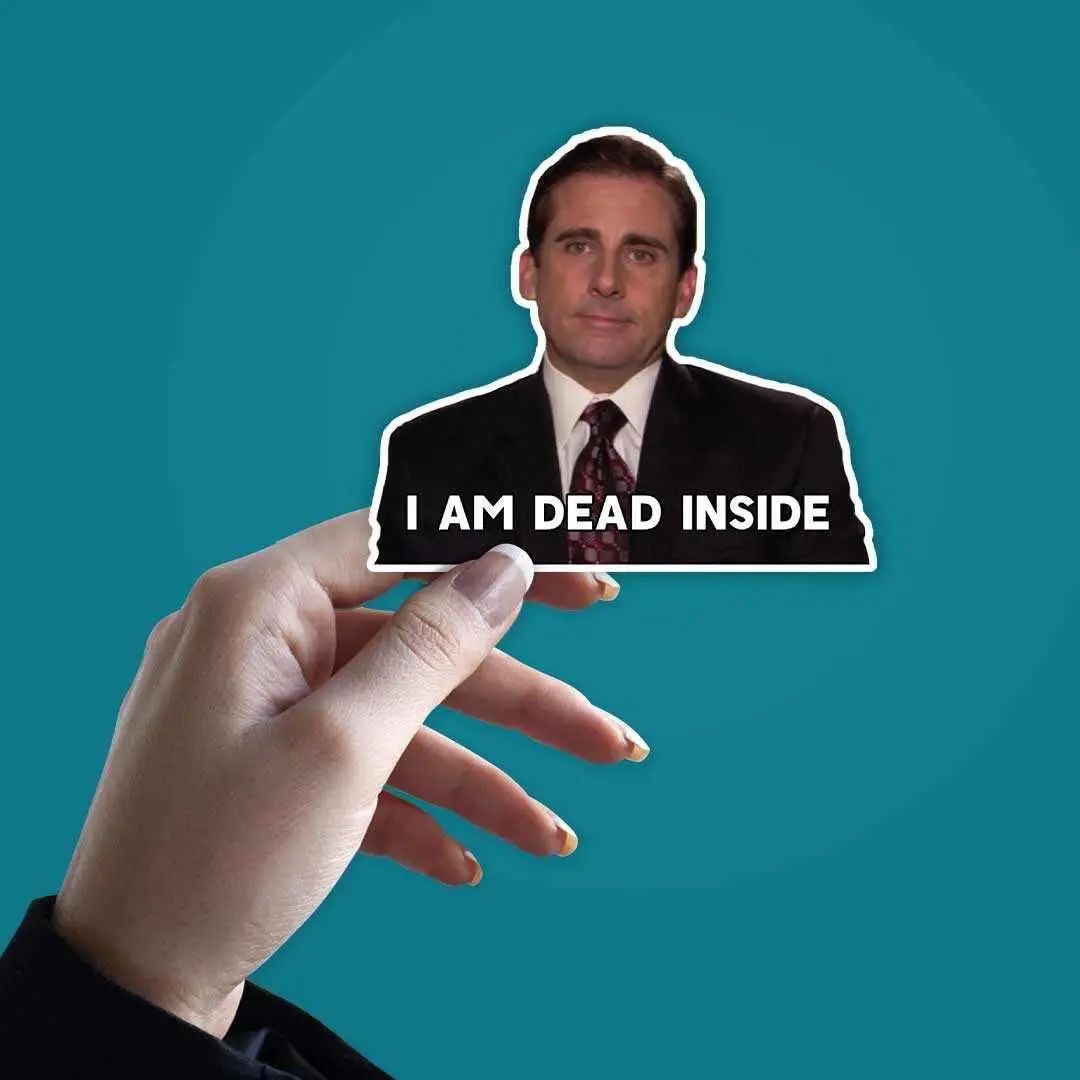I Am Dead Inside Sticker 2