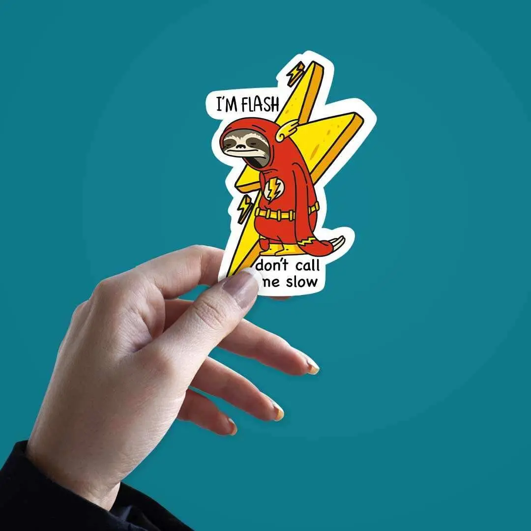 I Am Flash -_- Sticker 2