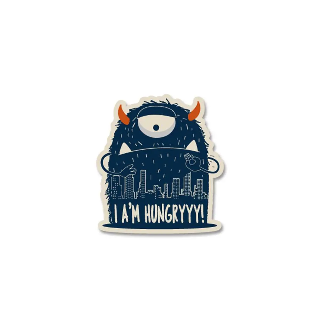 I A'm Hungry Stickers 1