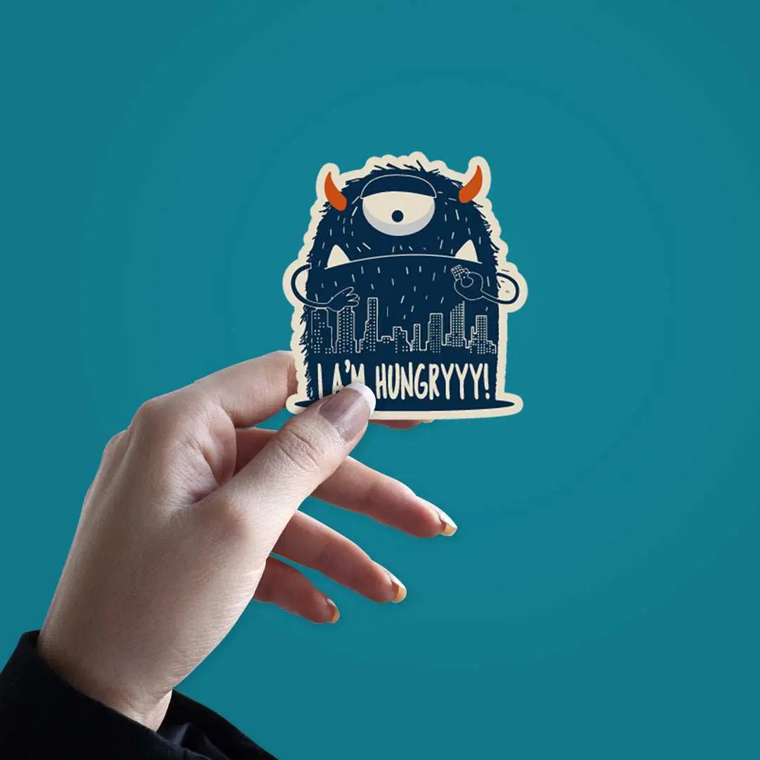 I A'm Hungry Stickers 2