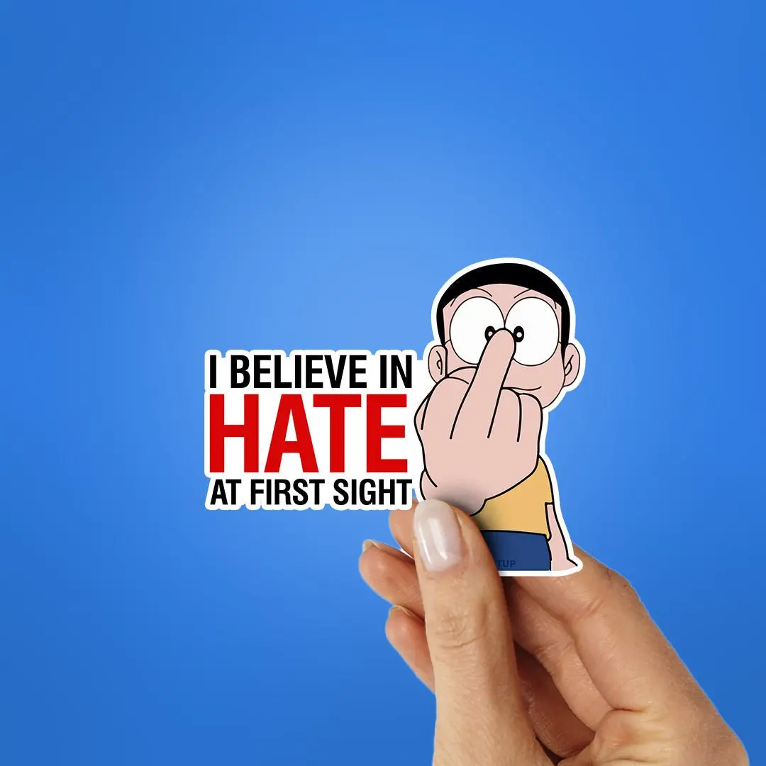 I Believe In Hate Sticker 2