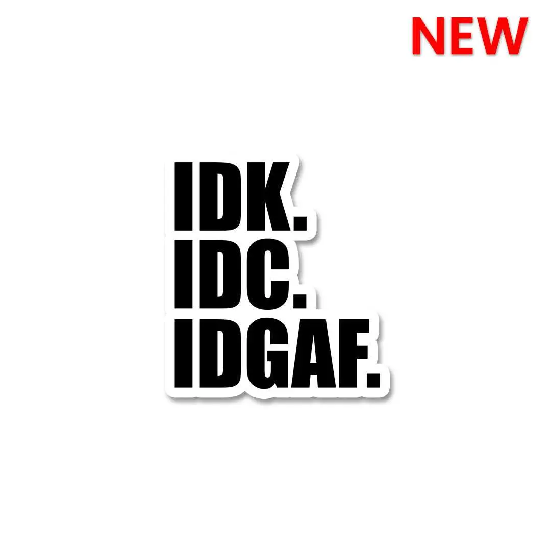 I Don't Give A Fuck Sticker 1