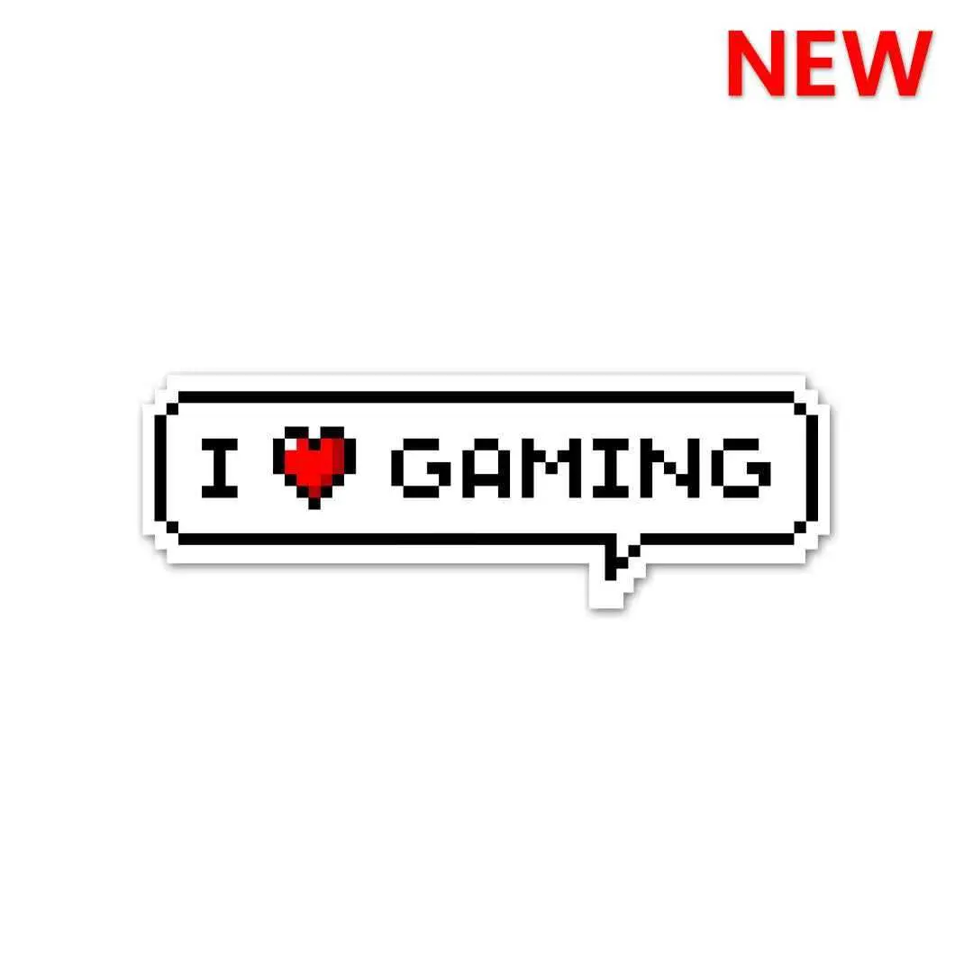 I Love Gaming Sticker 1