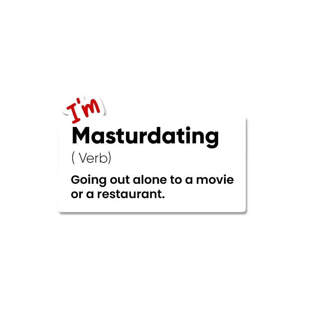 I M Masturdating Sticker 1