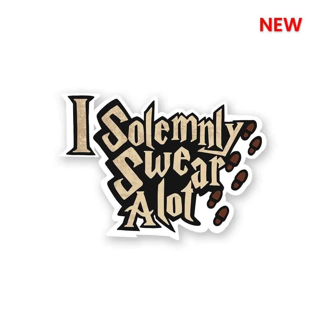 I Solemnly Swear Alot Sticker 1
