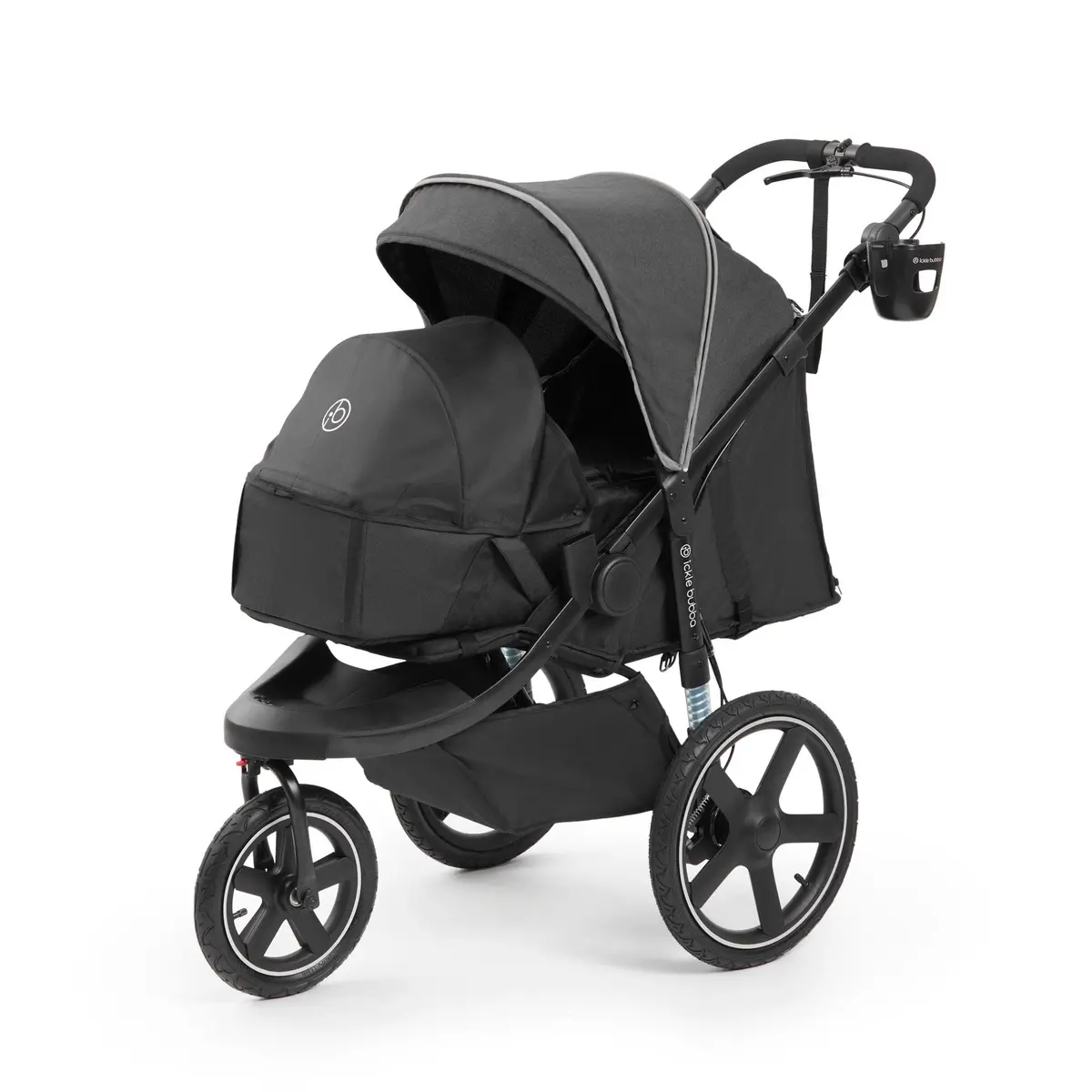 Ickle Bubba Venus Jogger Pro Prime Stroller - Charcoal Grey 1
