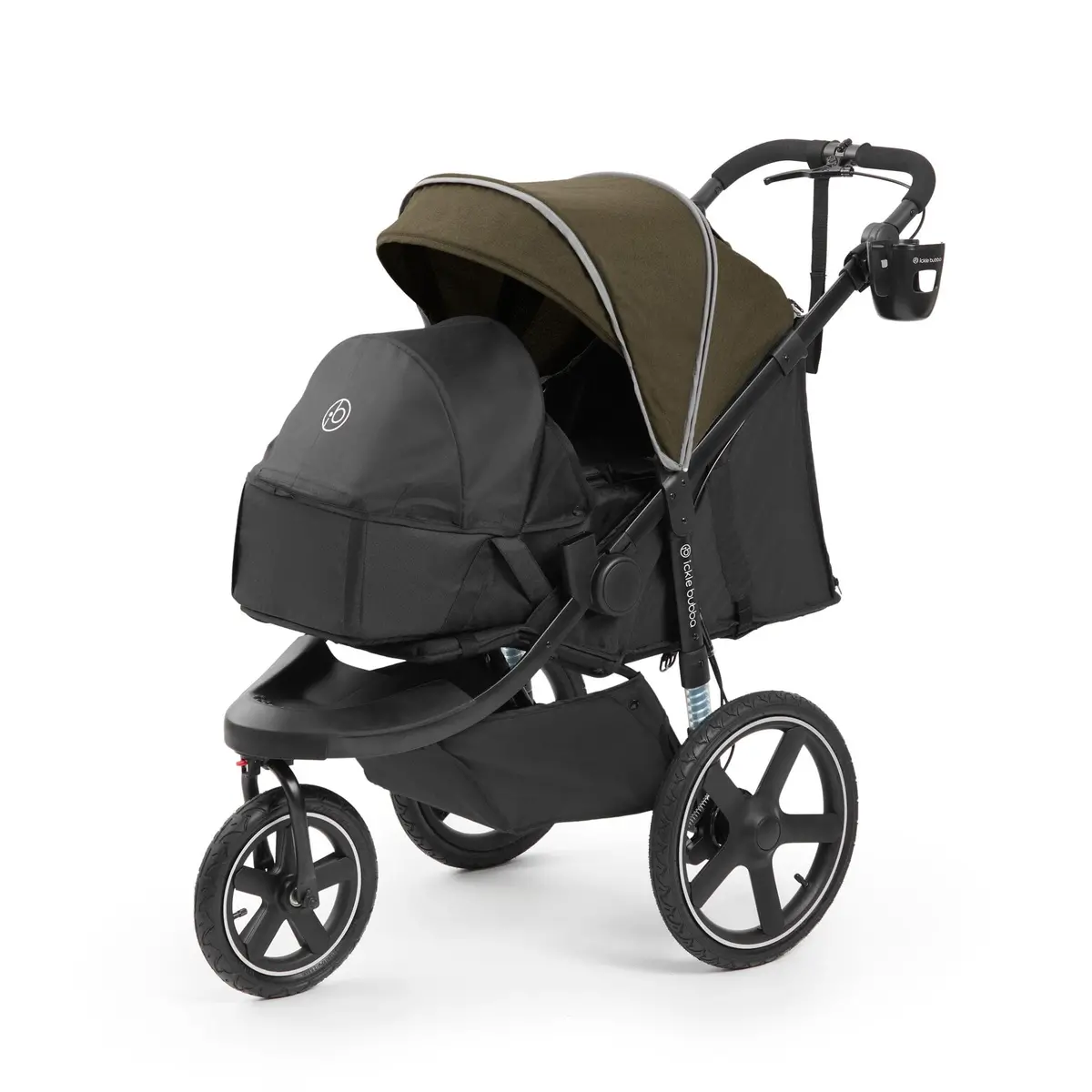 Ickle Bubba Venus Jogger Pro Prime Stroller - Woodland 1