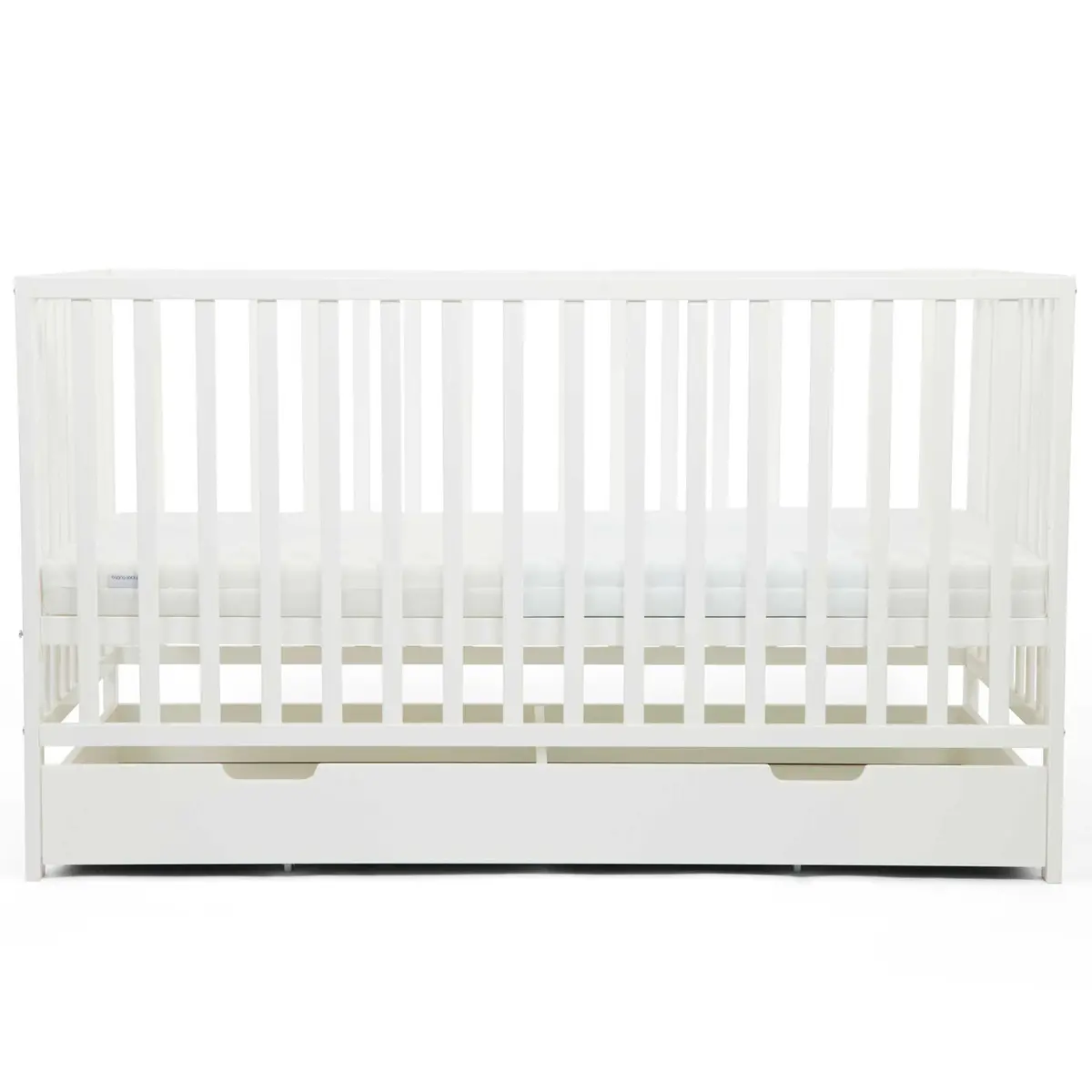 Ickle Bubba Hartley Classic Cot & Under Drawer - White 3