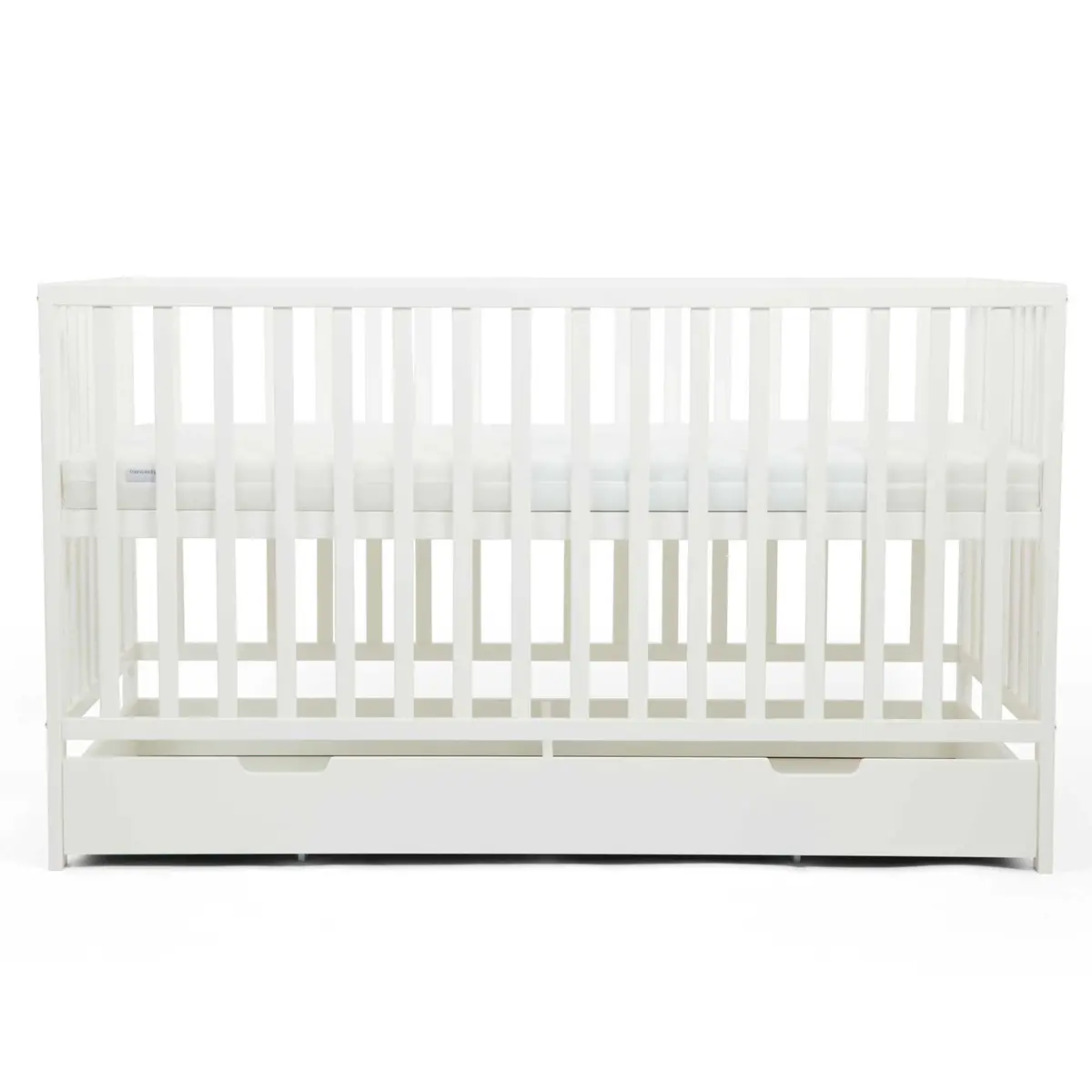 Ickle Bubba Hartley Classic Cot & Under Drawer - White 2