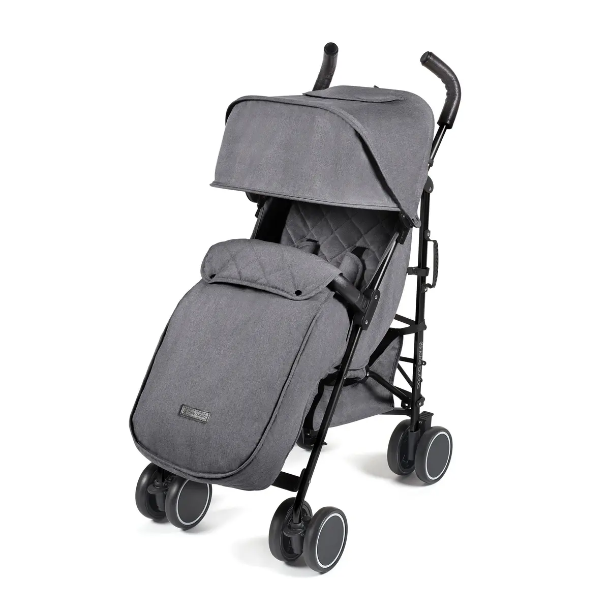 Ickle Bubba Discovery Prime Pushchair Graphite Grey/Matt Black 1