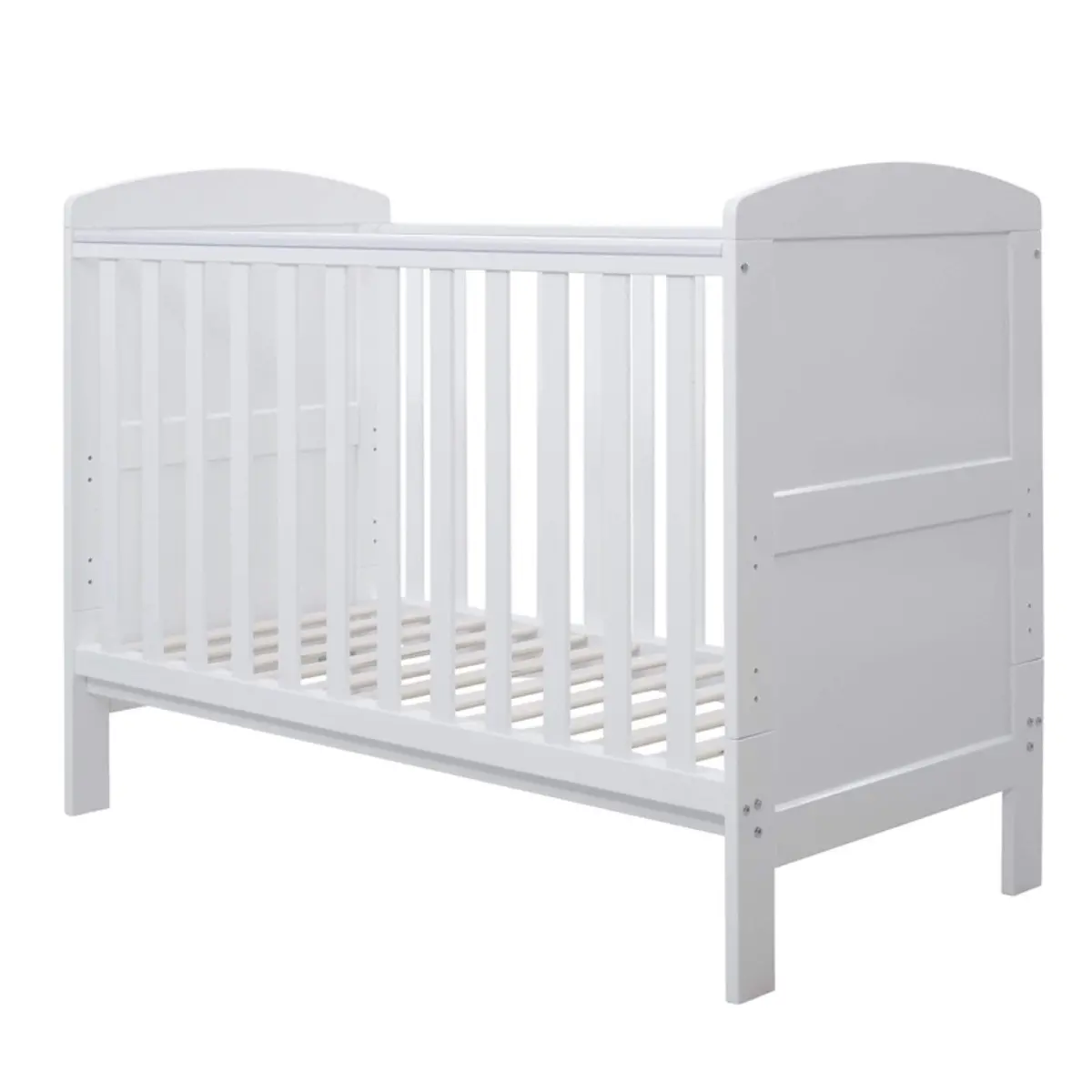 Ickle Bubba Coleby Mini Cot Bed White 2